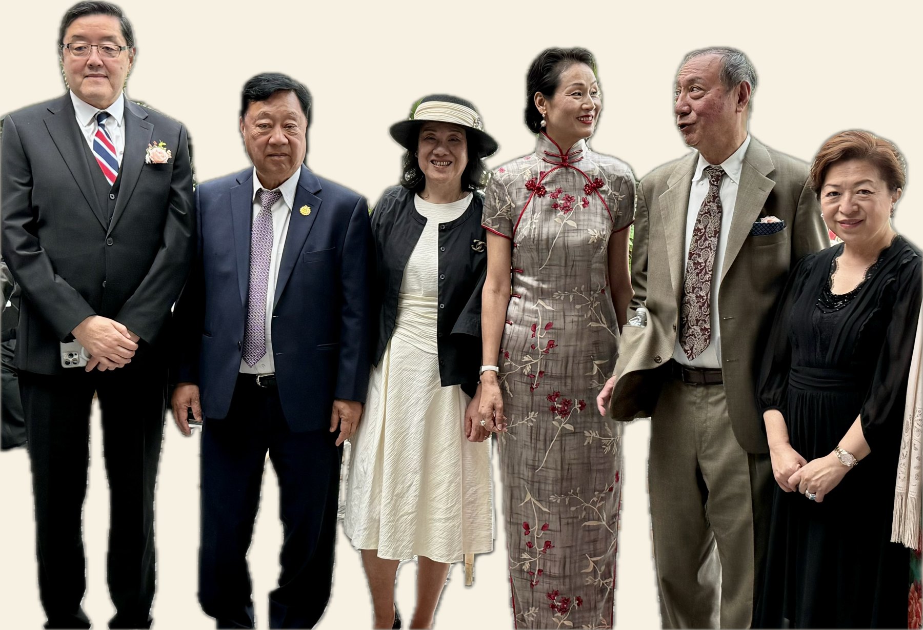 北美华人250周年庆典嘉宾合影